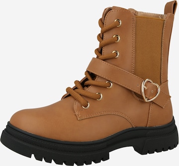 ABOUT YOU - Botas 'Melinda' en marrón: frente