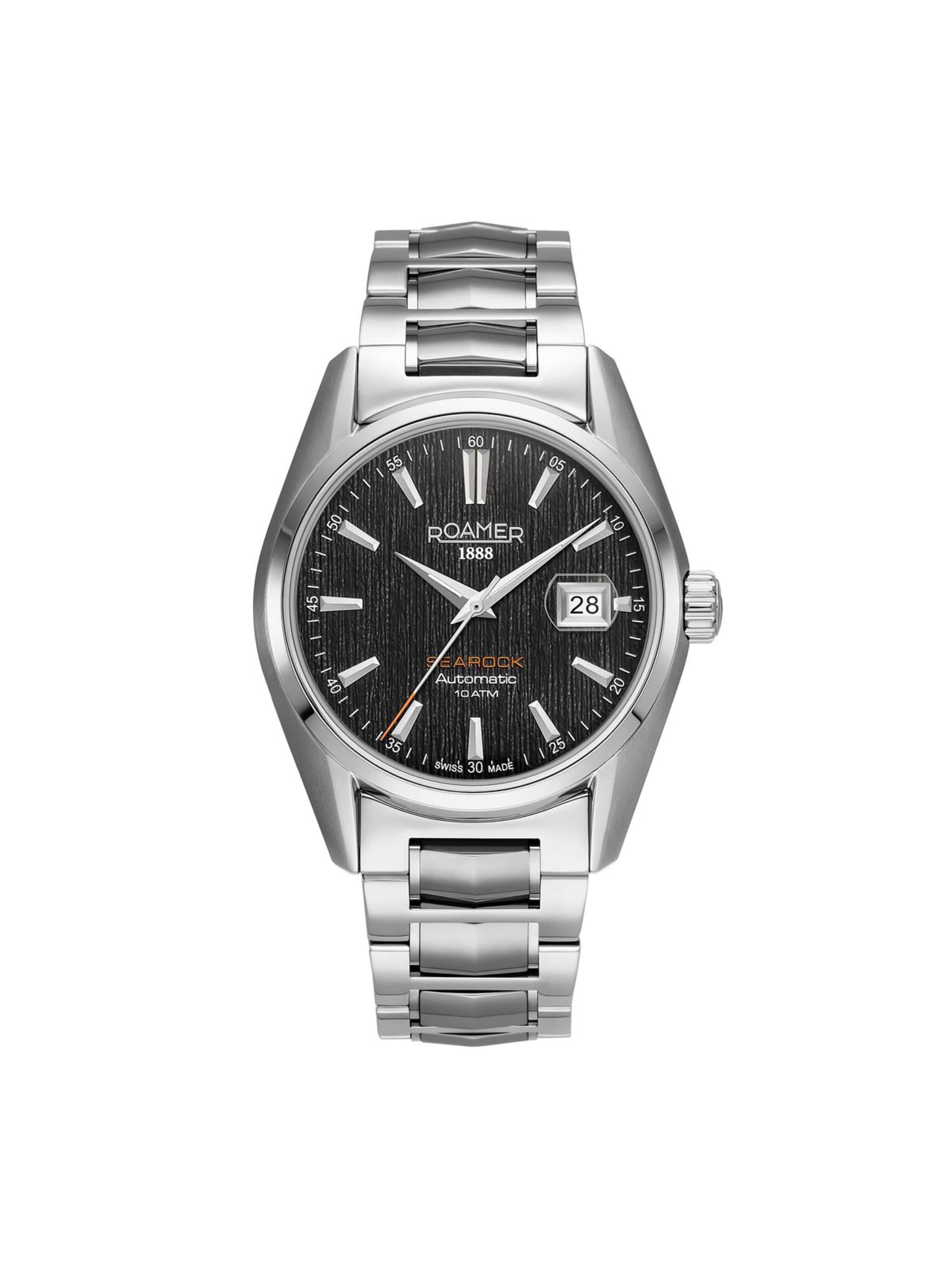 Roamer Analoguhr‌‌‌‌‌ in Schwarz: Vorderseite