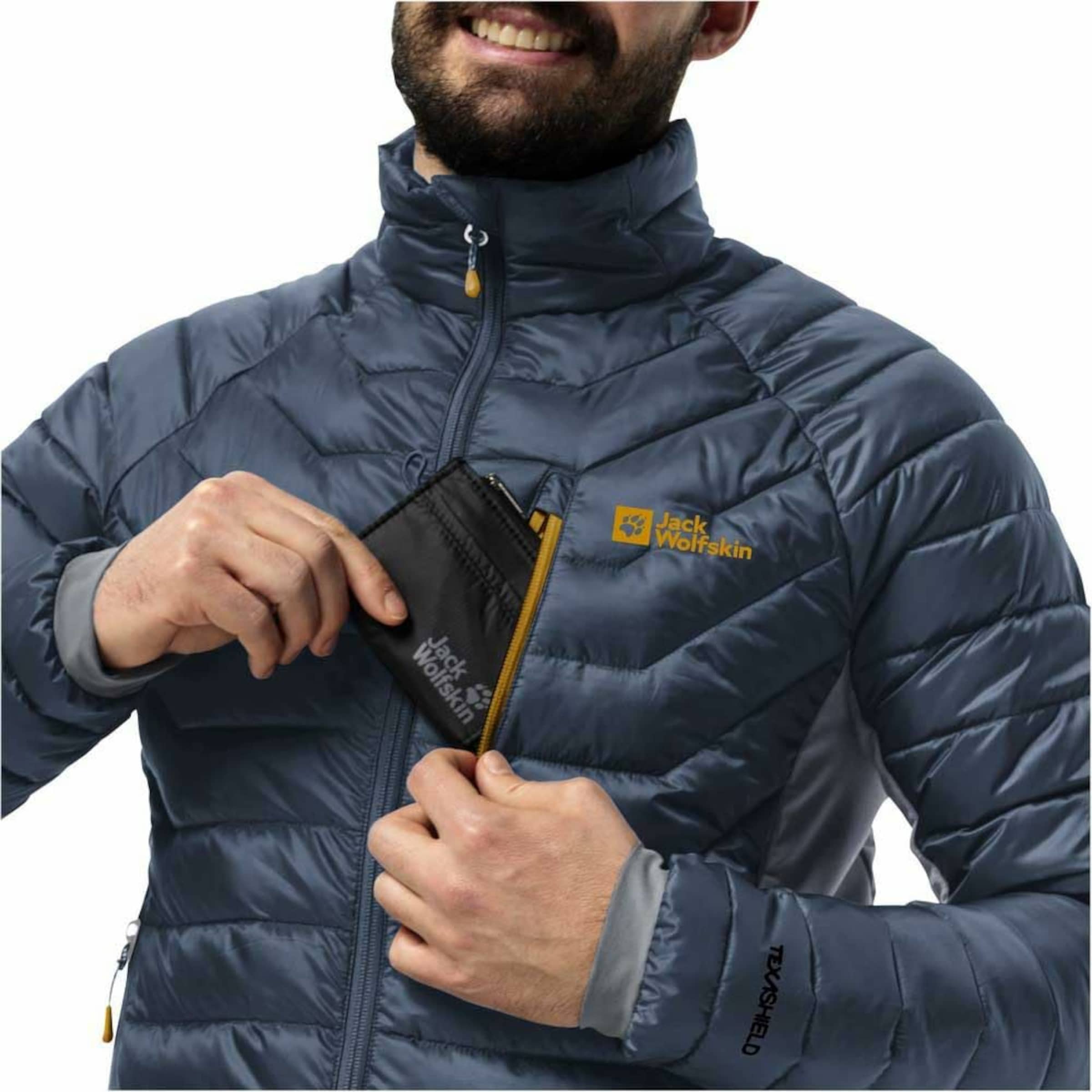 JACK WOLFSKIN Between-Season Jacket in Blue
