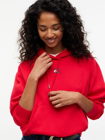 Sweat-shirt Tommy Jeans en rouge