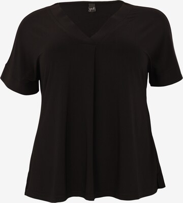 Yoek Tunic in Black: front