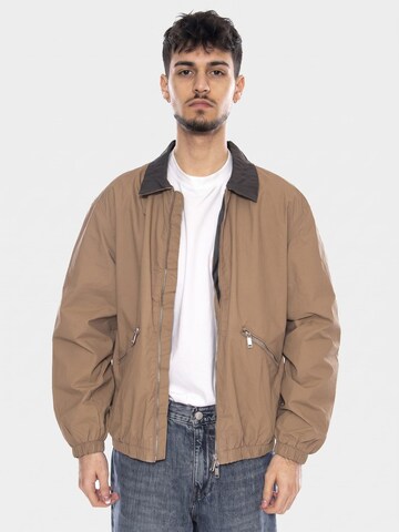Only & Sons Between-Season Jacket 'ONSWILLIAM' in Brown: front