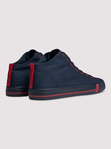 Ombre Sneakers hoog in Blauw