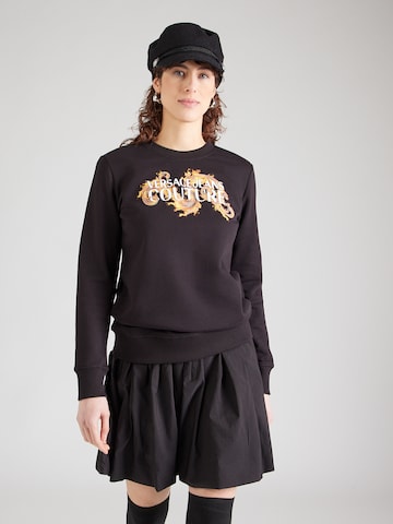 Felpa di Versace Jeans Couture in nero: frontale