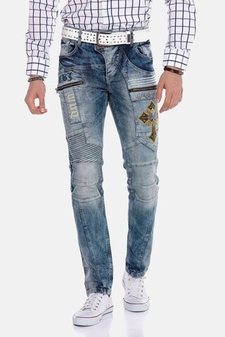 CIPO & BAXX Regular Jeans in Blue: front