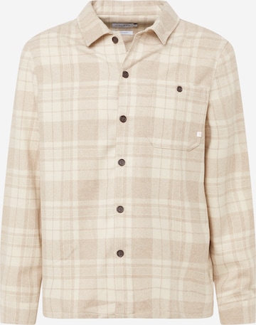 FARAH Regular fit Button Up Shirt 'MARKS' in Beige: front