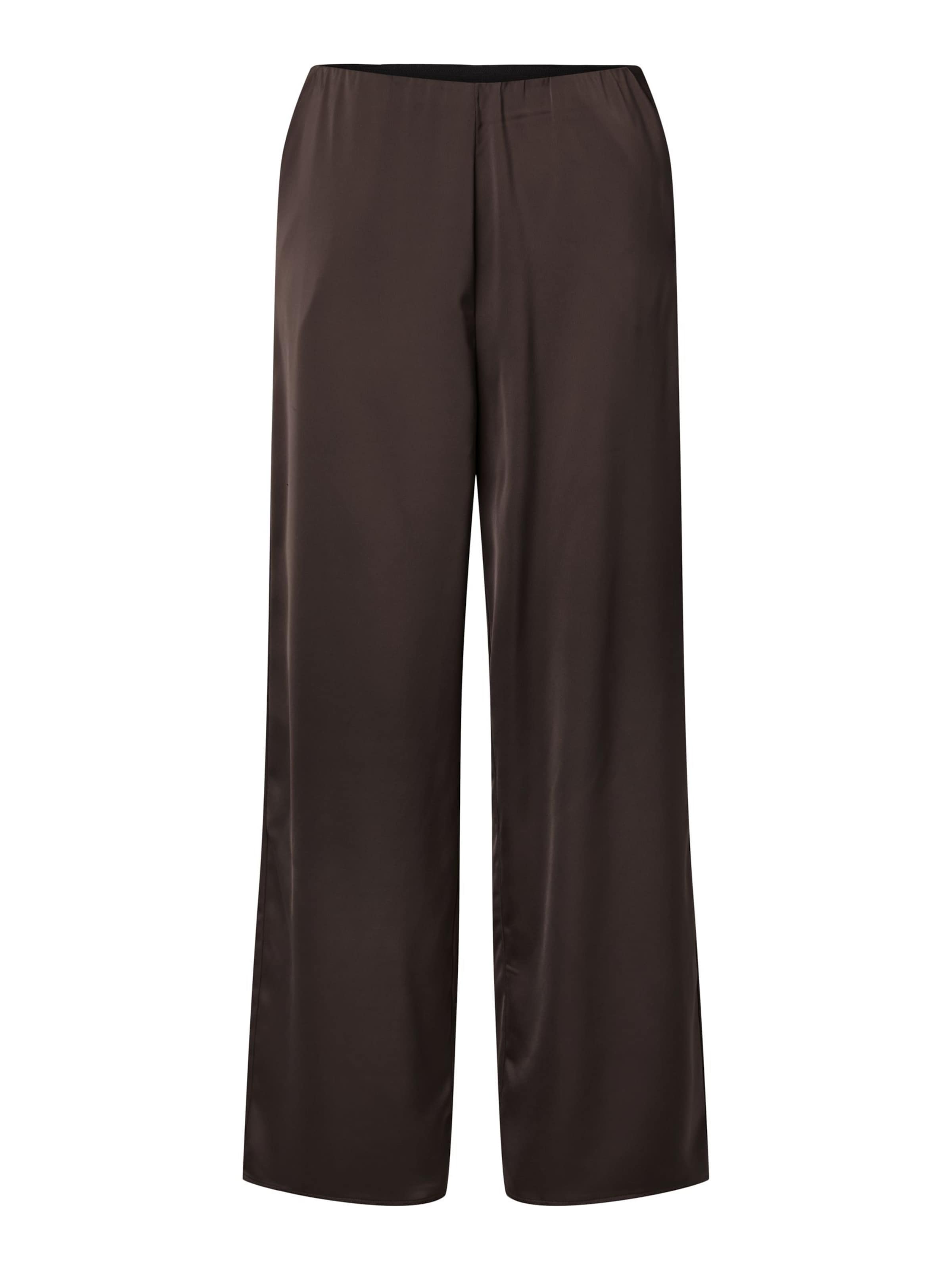 YAS - Pierna ancha Pantalón 'YASPella' en marrón: frente