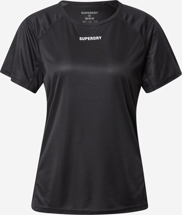 Superdry Sportshirt in Schwarz: predná strana