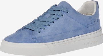 Baskets basses BALDININI en bleu : devant