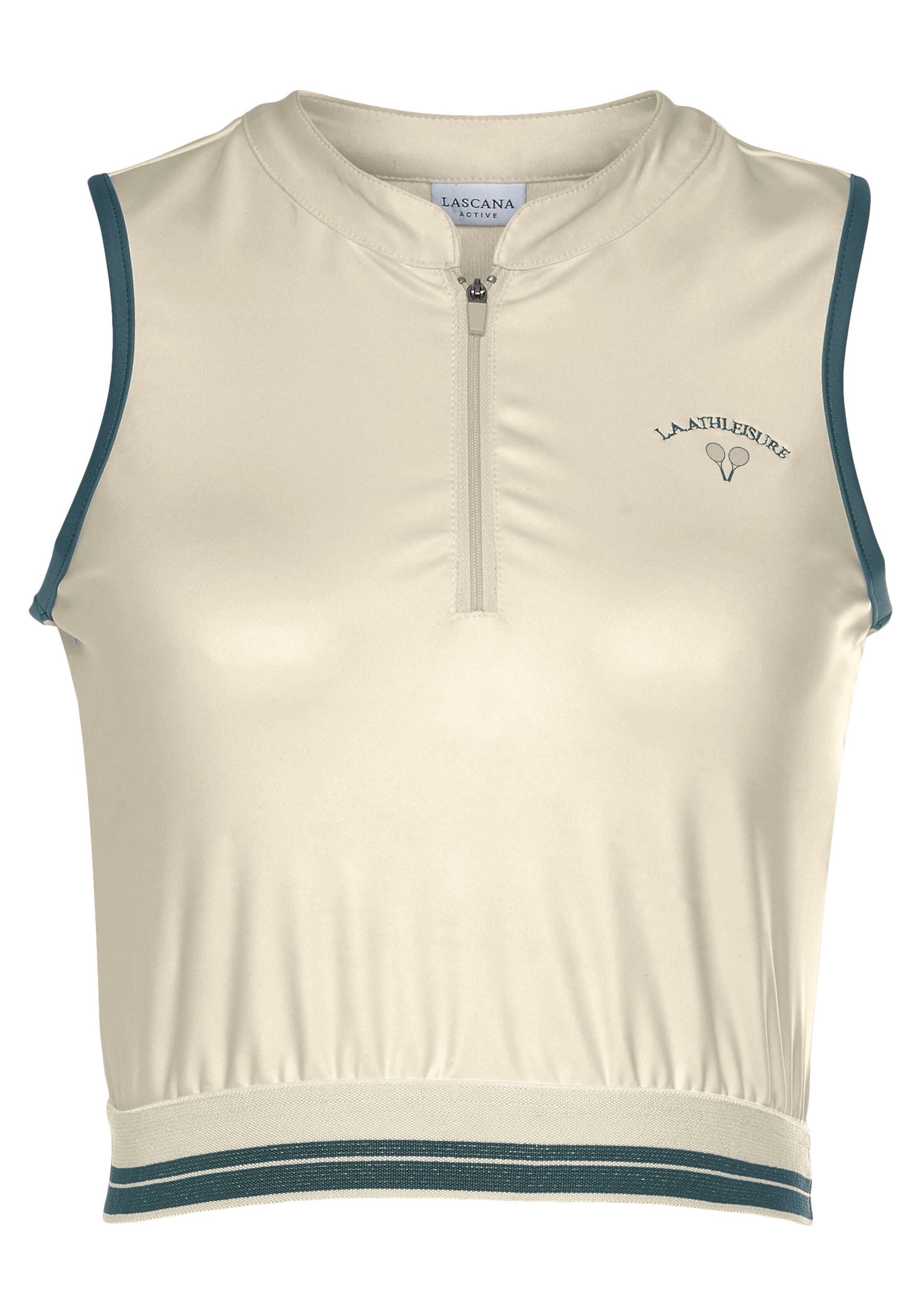 LASCANA ACTIVE - Top deportivo en blanco: frente