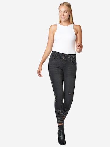 KOROSHI Skinny Jeans in Grau