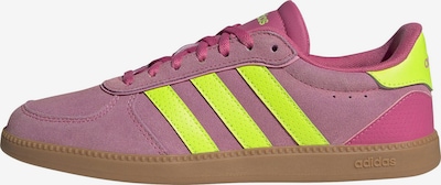 ADIDAS SPORTSWEAR Baskets basses 'Breaknet Sleek' en vert fluo / éosine / rose foncé, Vue avec produit