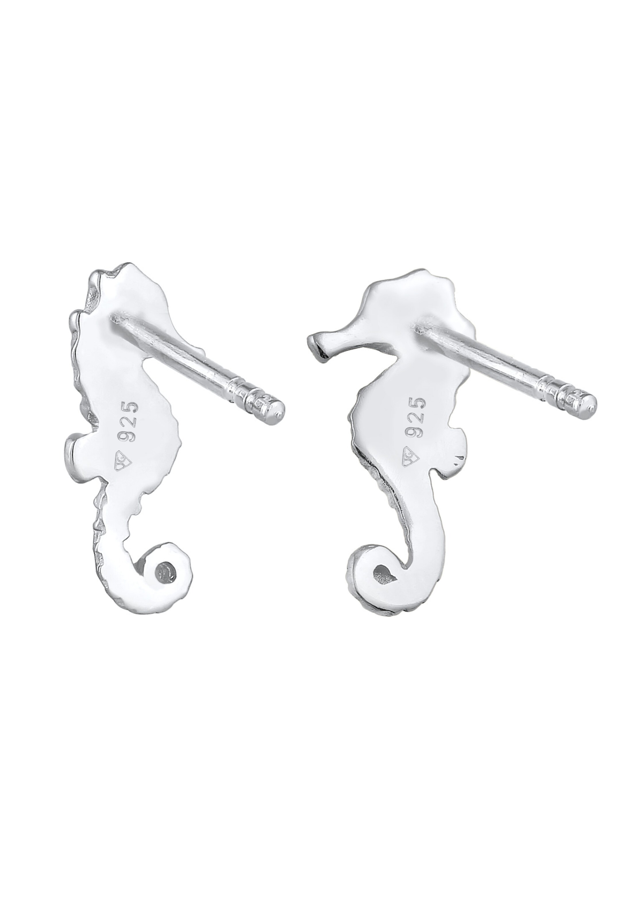 ELLI Ohrringe Seepferdchen in Silber