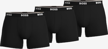 BOSS - Calzoncillo boxer en negro: frente