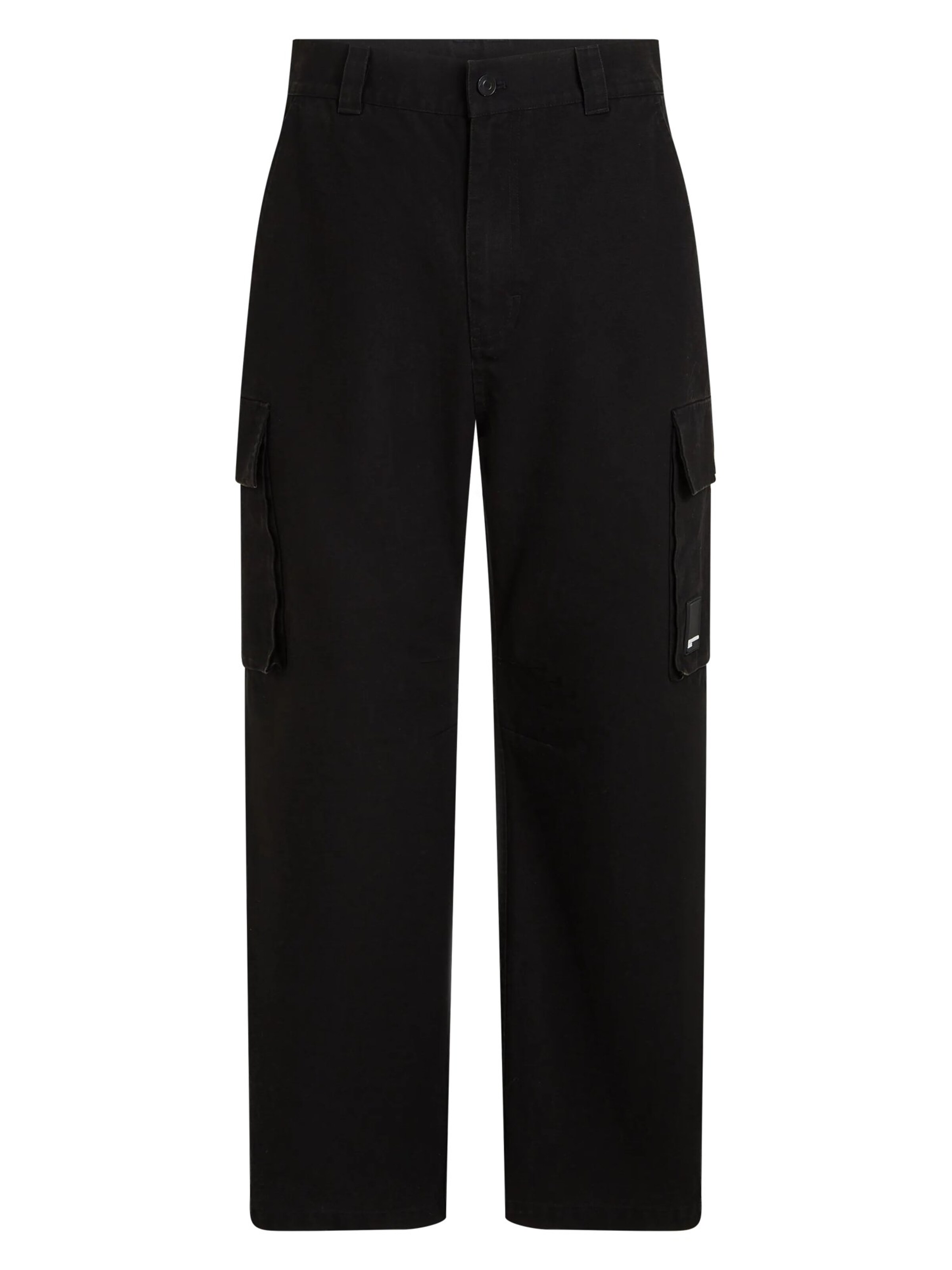 Regular Pantaloni cu buzunare de la KARL LAGERFELD JEANS pe negru: față