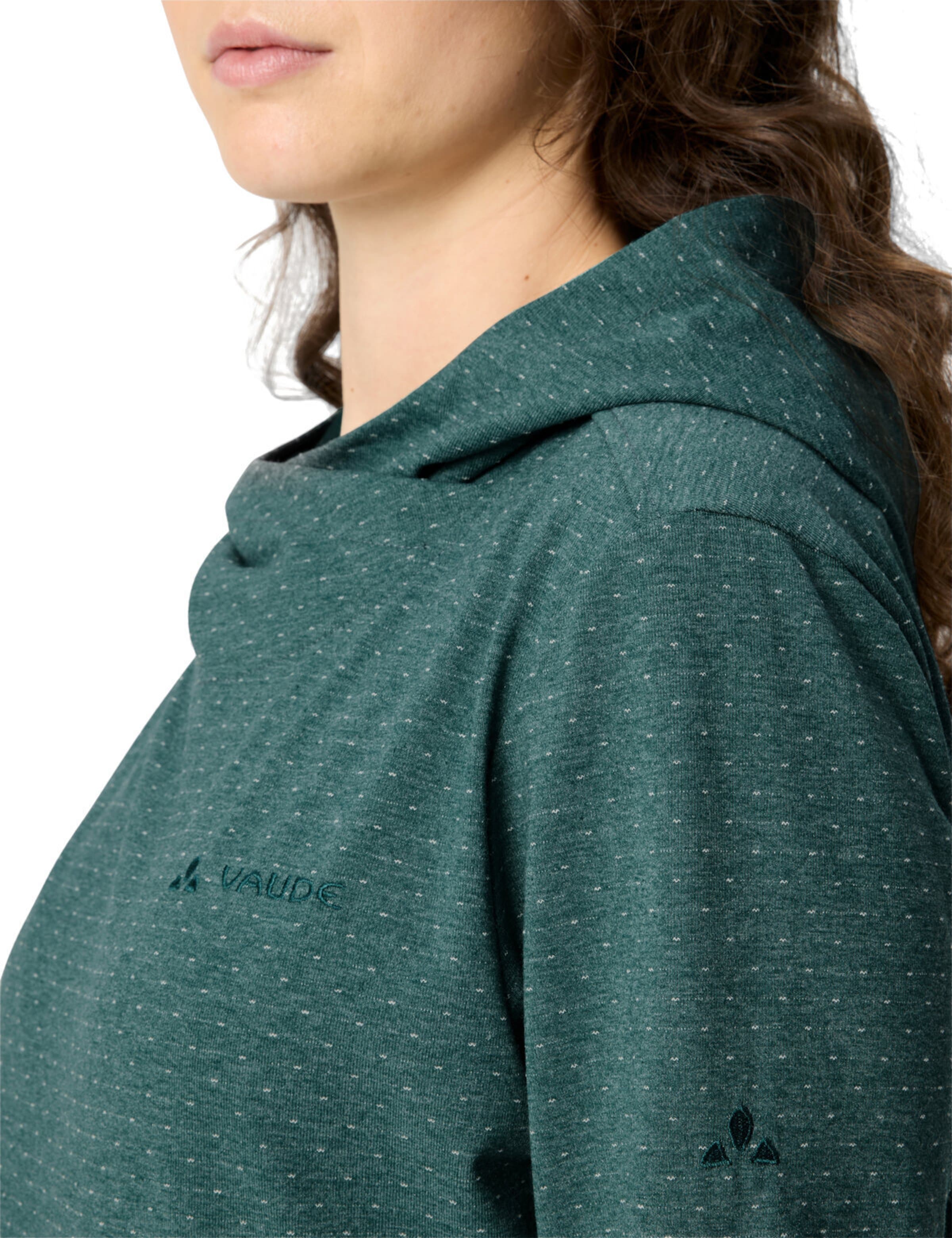 VAUDE Sportsweatshirt 'Tuenno' in Grün