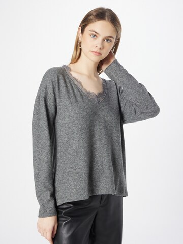 ESPRIT - Camiseta en gris: frente