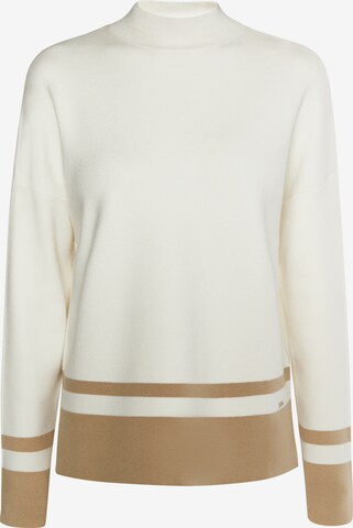 DreiMaster Klassik Sweater 'Ledkin' in White: front