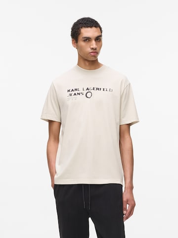 KARL LAGERFELD JEANS Bluser & t-shirts i hvid: forside