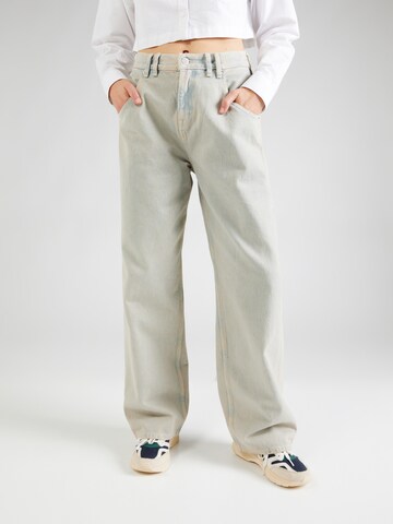 Tommy Jeans Wide leg Jeans 'DAISY BAGGY' in Blauw: voorkant