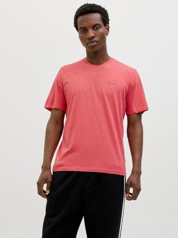 Maglietta 'JCOREACH' di JACK & JONES in arancione: frontale