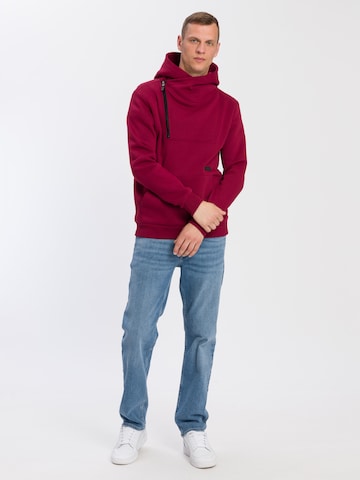 Cross Jeans Sweatshirt '25416' in Rot