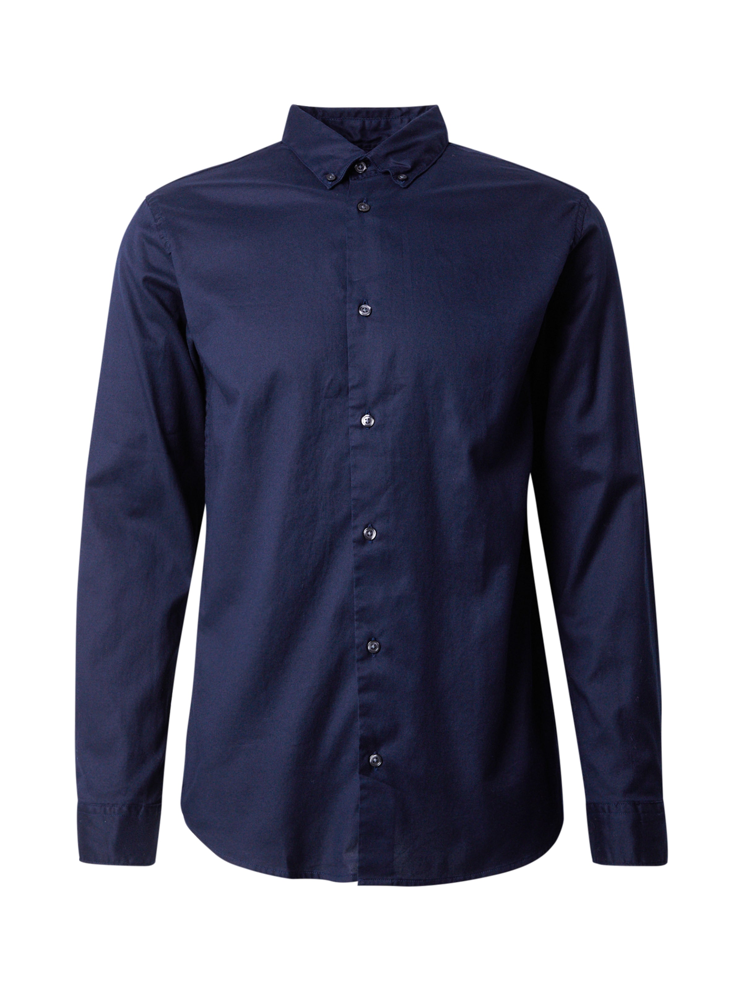 Jack & Jones Premium Overhemd 'JPRBLALEWIS' in Blauw: voorkant