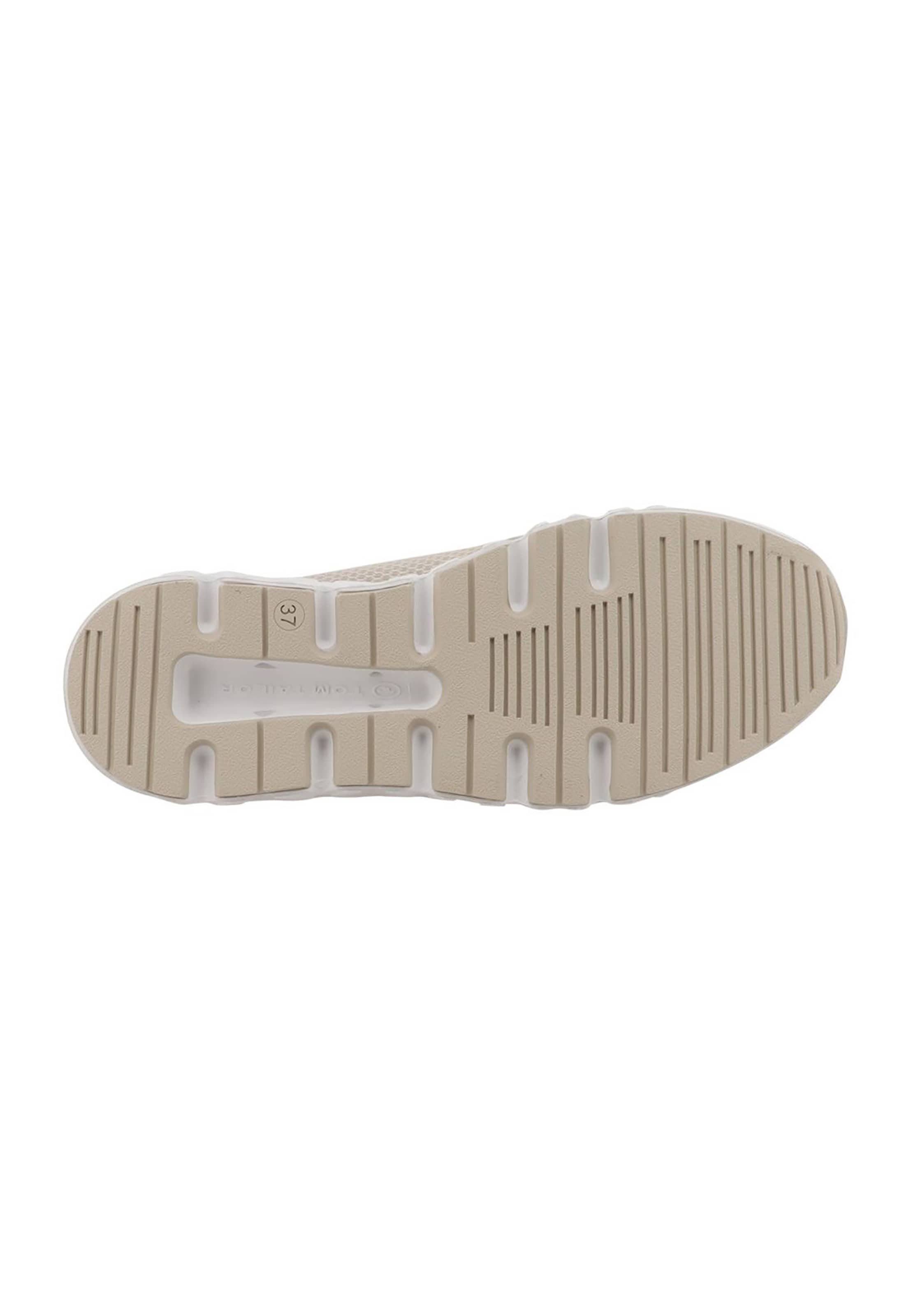 Baskets basses TOM TAILOR en beige