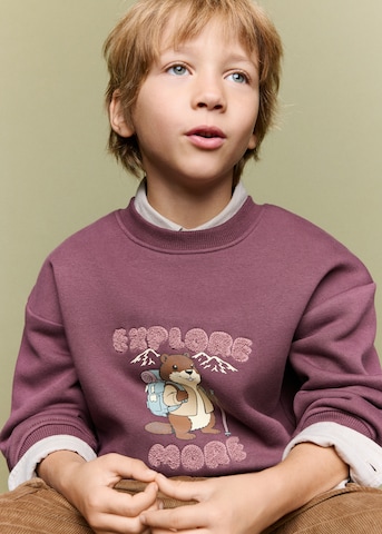 MANGO KIDS Bluza 'SUDEXPL' w kolorze czerwony
