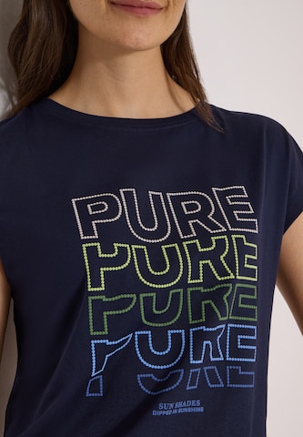 CECIL T-Shirt 'Pure' in Blau