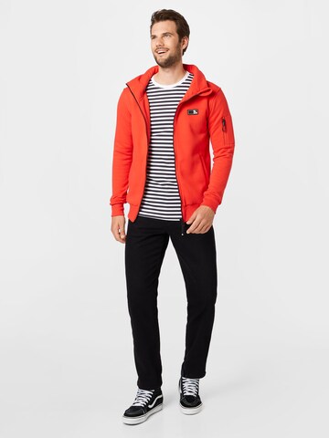 Alife and Kickin Sweat jacket 'EliasAK' in Red