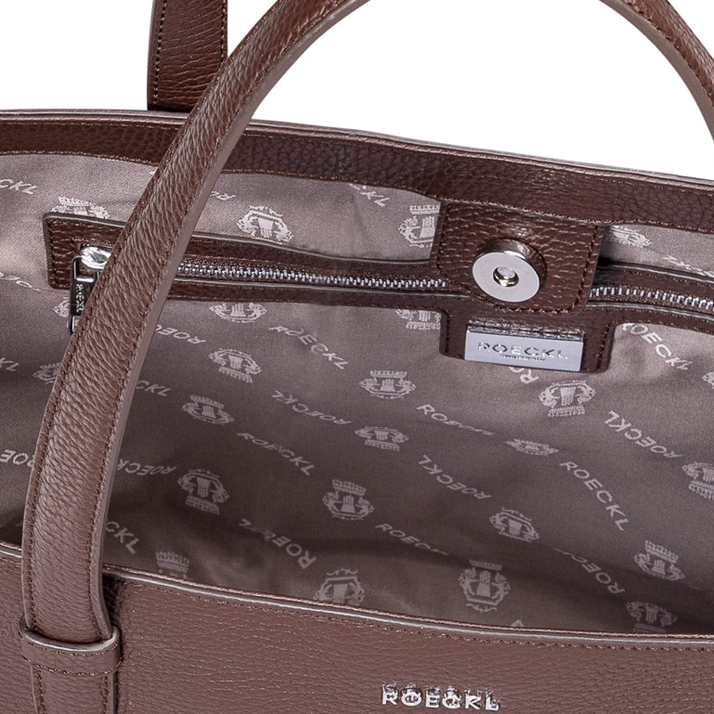 Shopper 'CARLA SHOPPER LARGE' di Roeckl in marrone