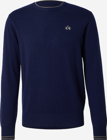 Pull-over La Martina en bleu : devant