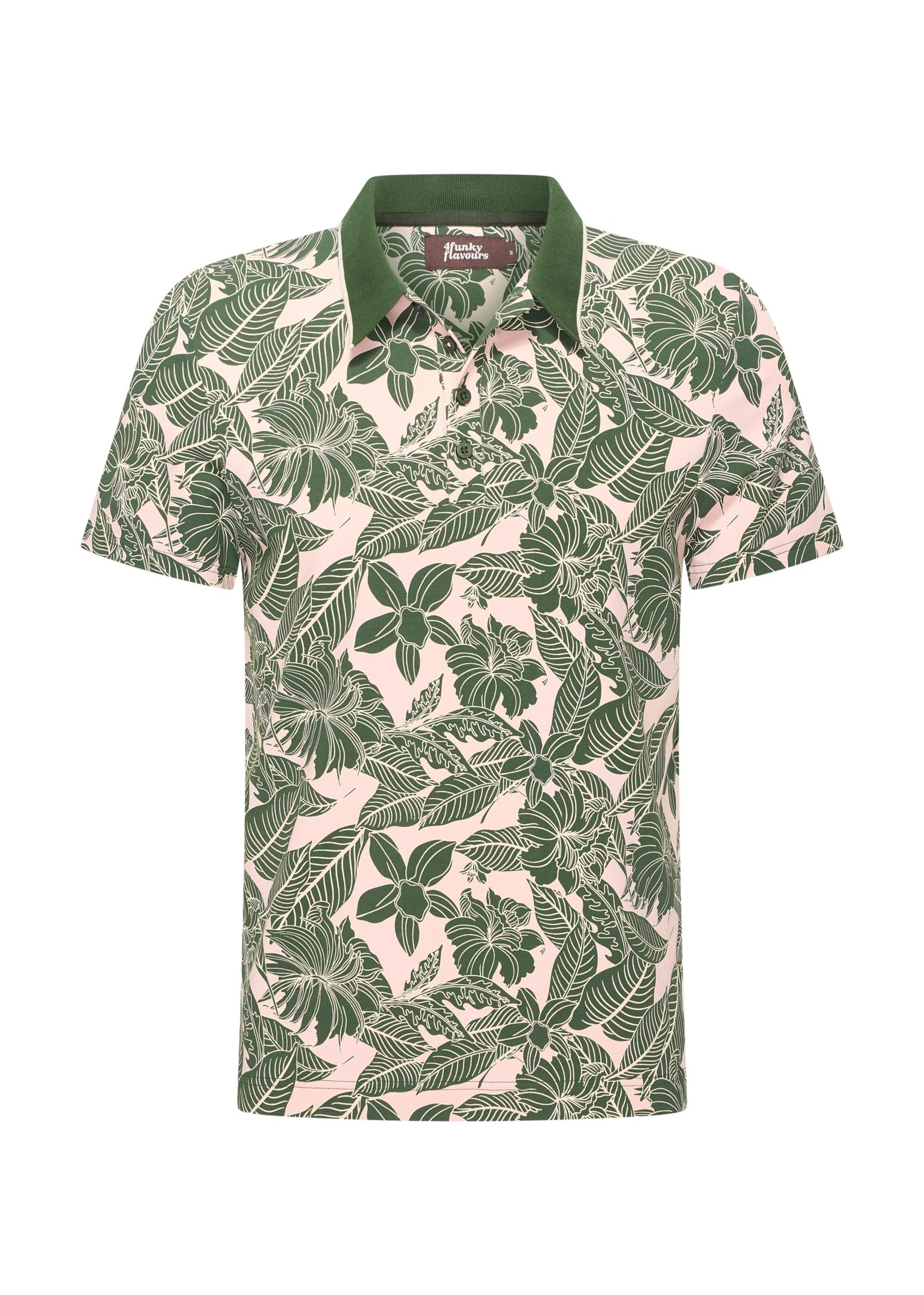 4funkyflavours Shirt 'Translight' in Green: front