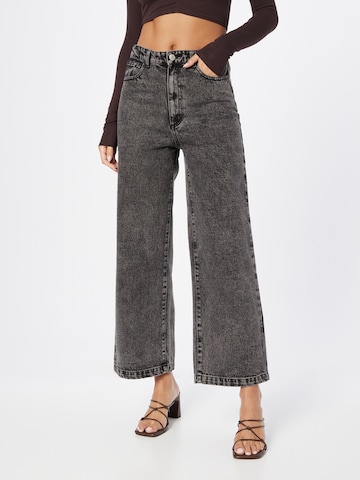 Wide leg Jeans di Compania Fantastica in grigio: frontale