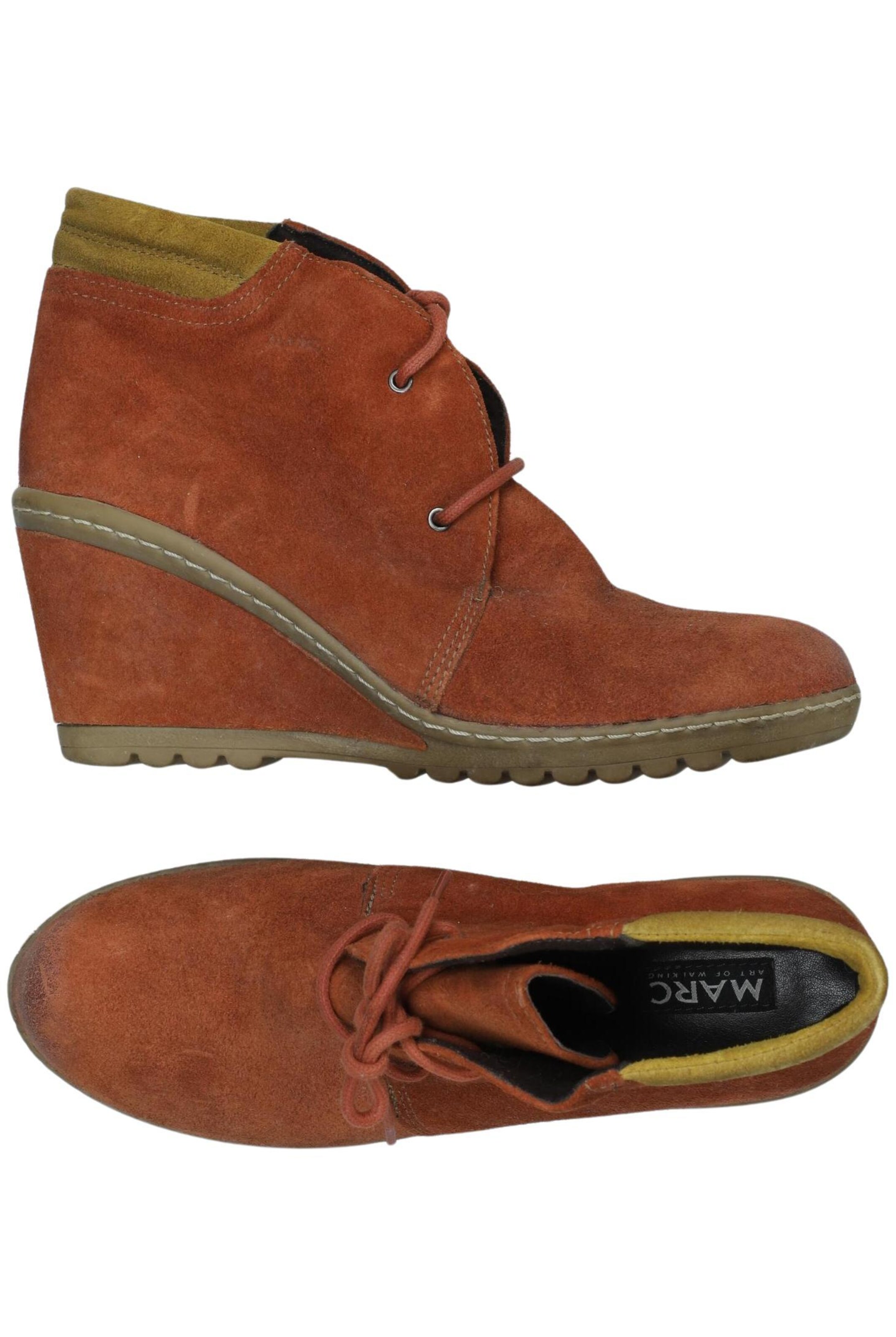 Marc Shoes Dress Boots in 39 in Brown: front