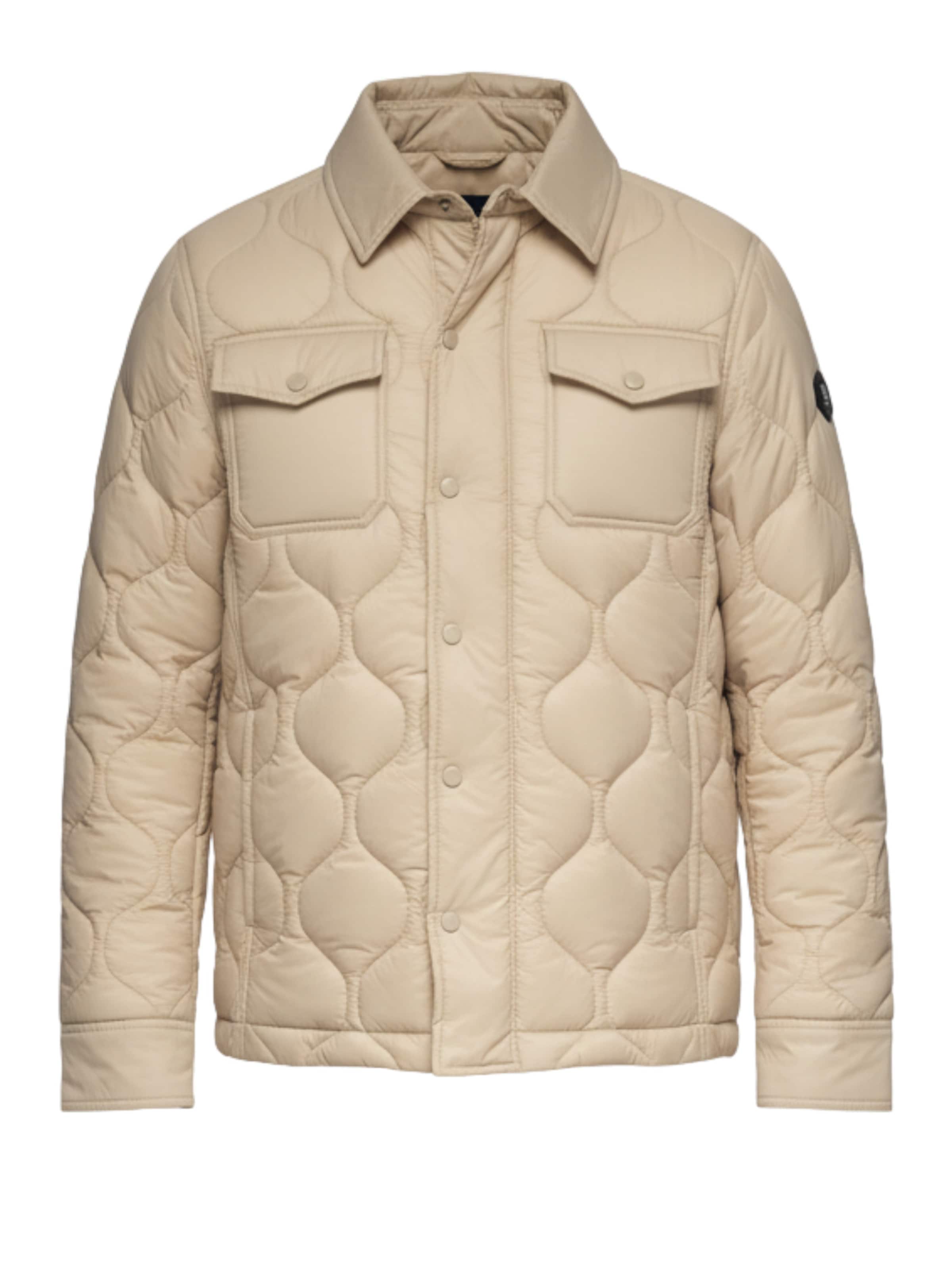 Ombre Veste mi-saison en beige, Vue avec produit