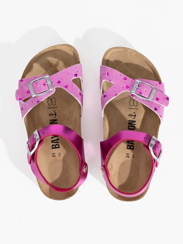 Bayton Sandal 'Pegase' in Pink