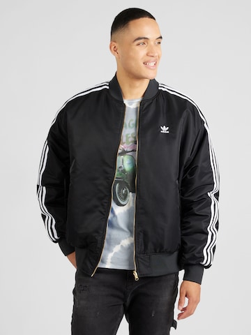 ADIDAS ORIGINALS - Chaqueta de entretiempo en azul: frente