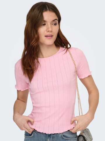 ONLY T-Shirt 'ONLTENNA' in Pink