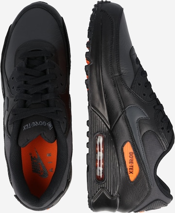 Nike Sportswear Matalavartiset tennarit 'AIR MAX 90 GTX' värissä musta