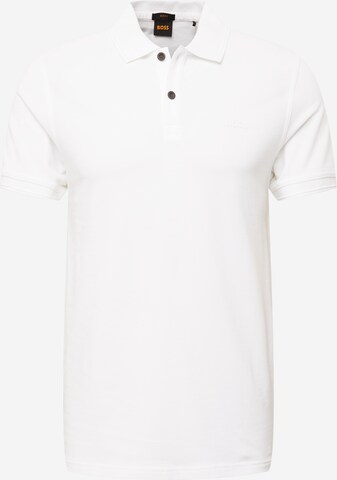 BOSS Regular Fit Poloshirt 'Prime' in Weiß: predná strana