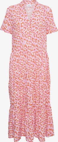 SAINT TROPEZ Dress 'Eda' in Pink: front