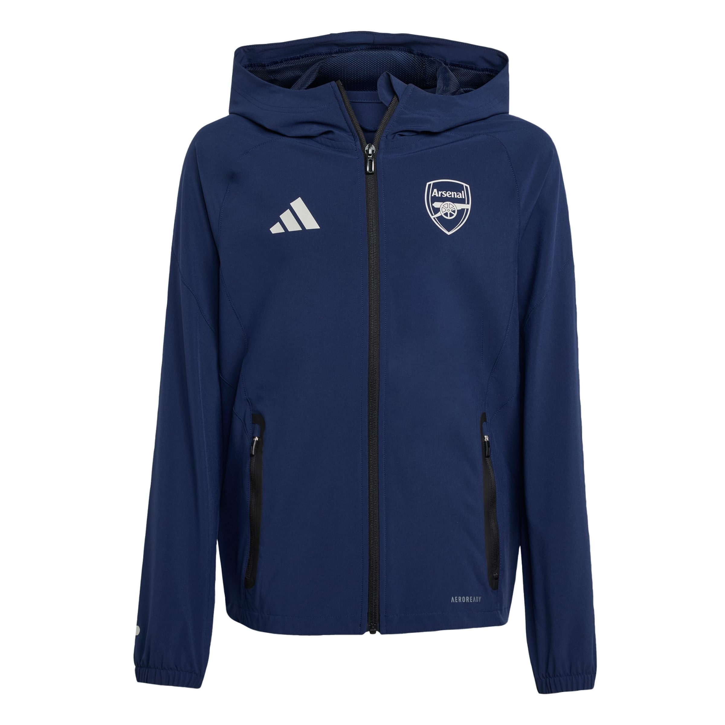 ADIDAS PERFORMANCE Sports jacket 'Arsenal Tiro 25 Competition' in Blue: front