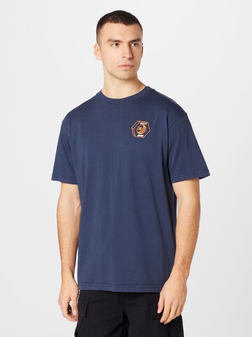 DC Shoes T-Shirt 'QUALITY GOODS' in Blau: Vorderseite