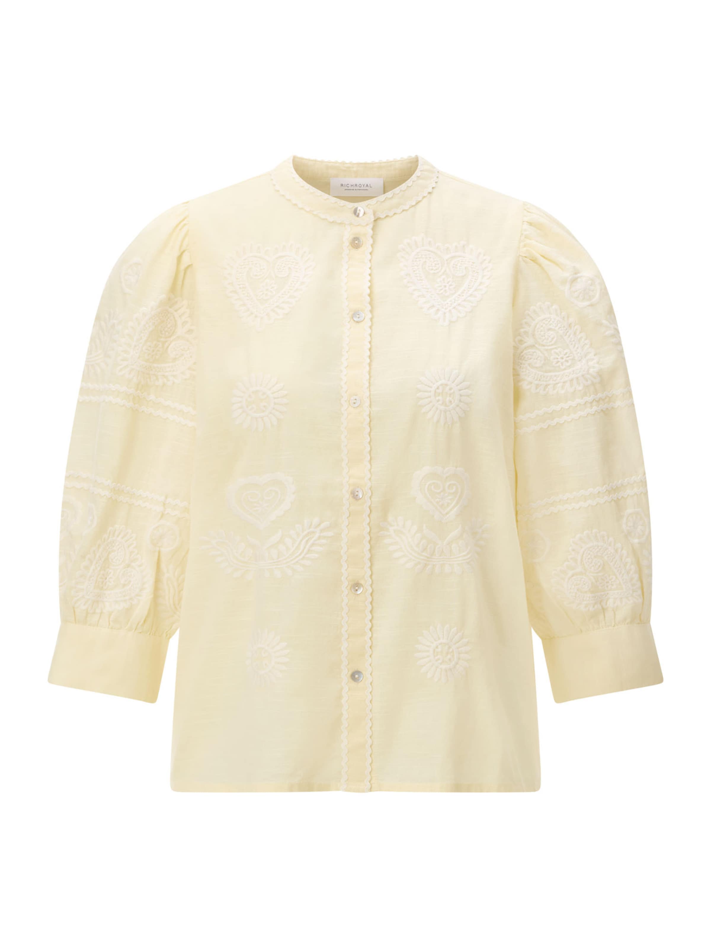 Rich & Royal Bluza | rumena barva: sprednja stran