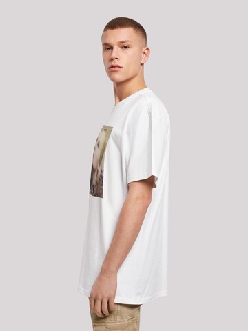 T-Shirt 'David Bowie Rock Music Band Hunky Dory Album Cover' F4NT4STIC en blanc