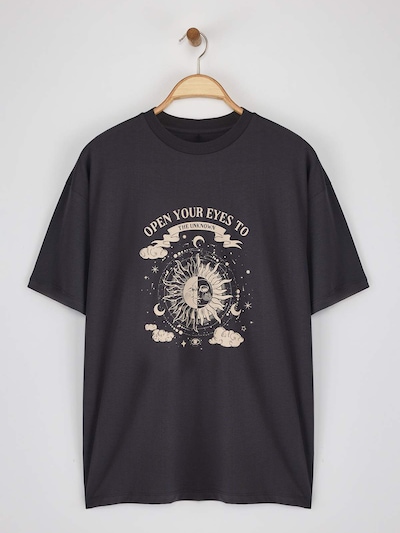 Trendyol Shirt in XS in Cream / Anthracite, Item view