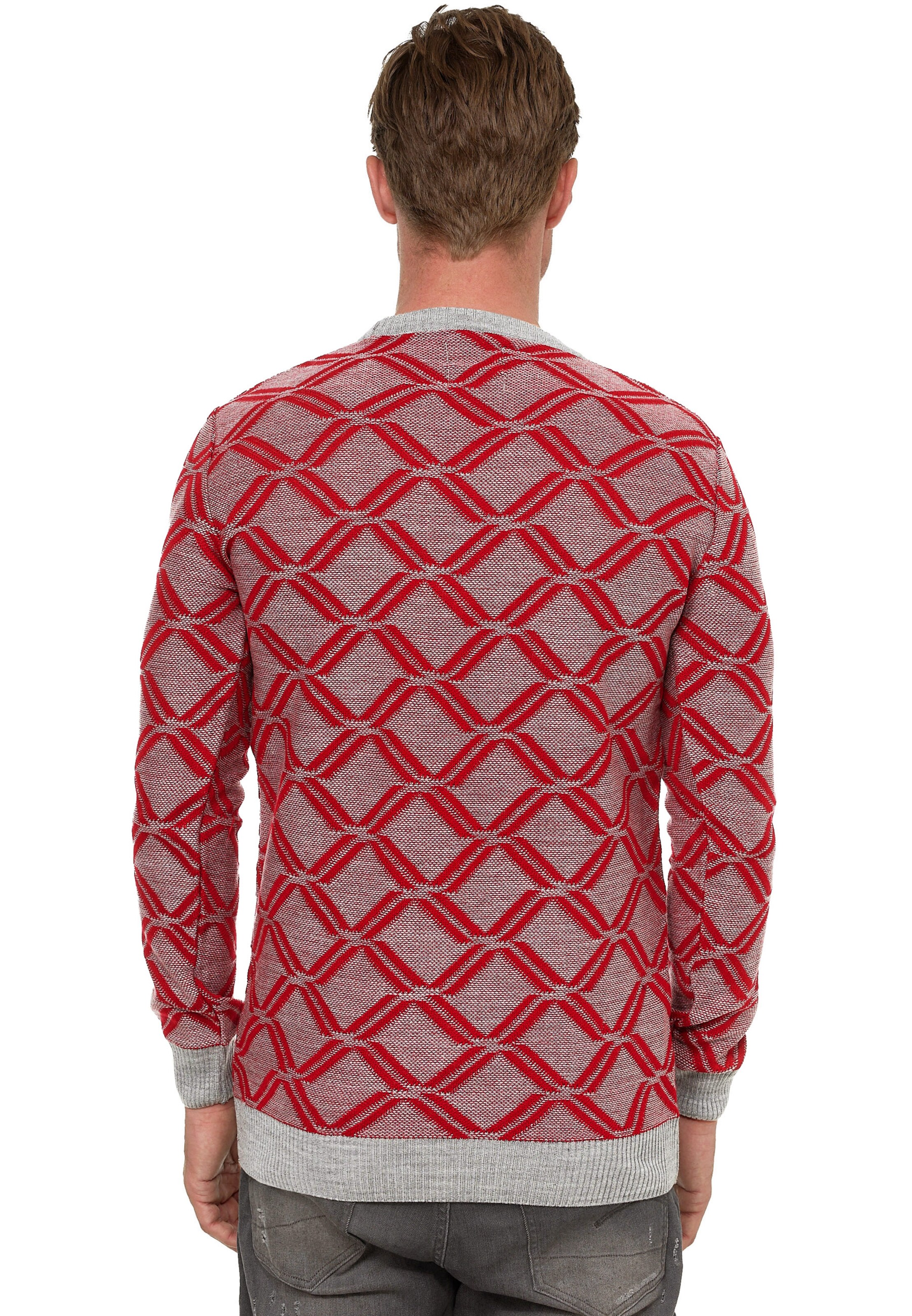 Rusty Neal Sweater in Red