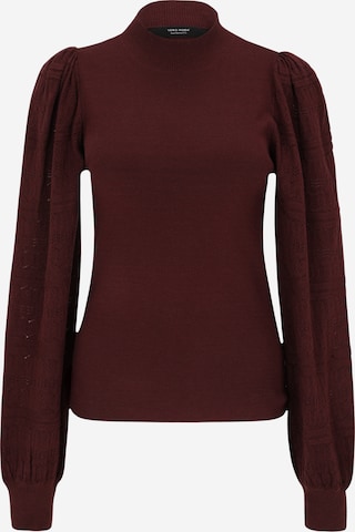 sarkans Vero Moda Maternity Džemperis 'VMMNEWLIMONE': no priekšpuses